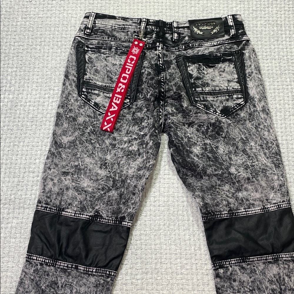 Cipo & Baxx Maddox Mens Jeans Denim Cd568 Slim Fit Size 31x34 View 4